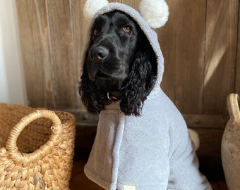 Cocooning bathrobe