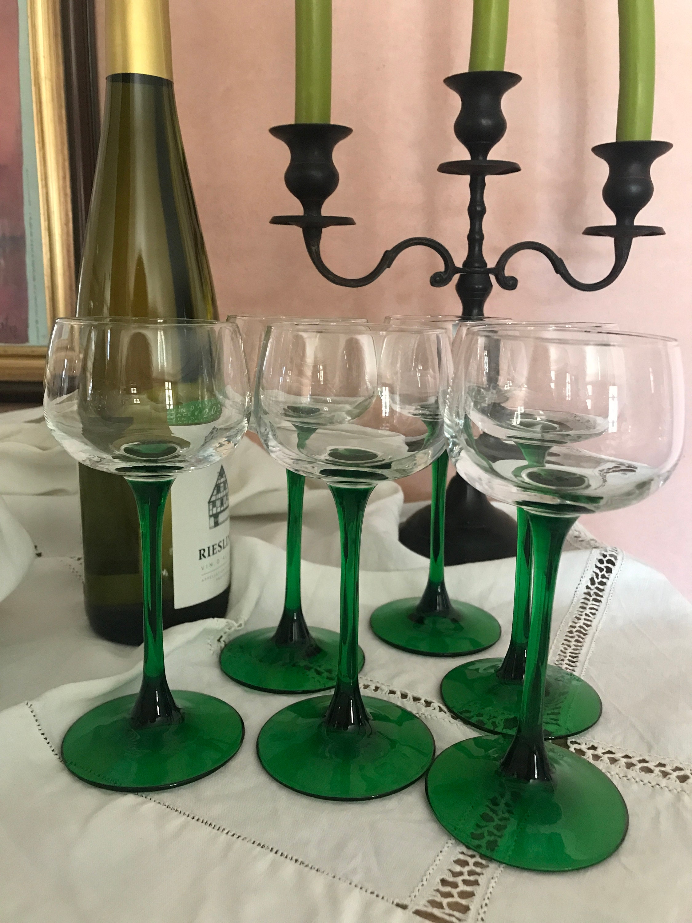 6 Verres à Vin Blanc d'alsace, Luminarc, Français