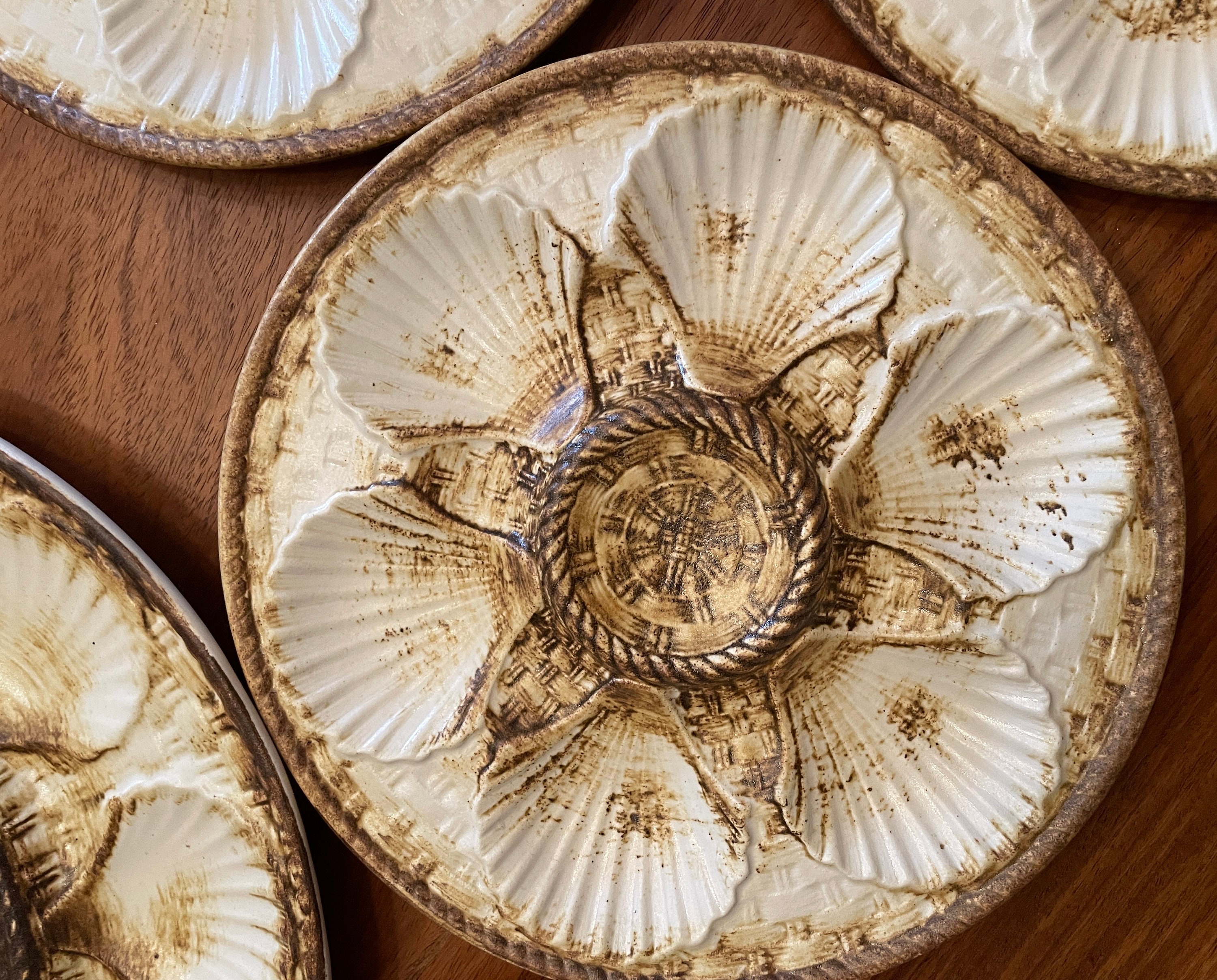 LONGCHAMP オイスタープレート ヴィンテージ フランス食器