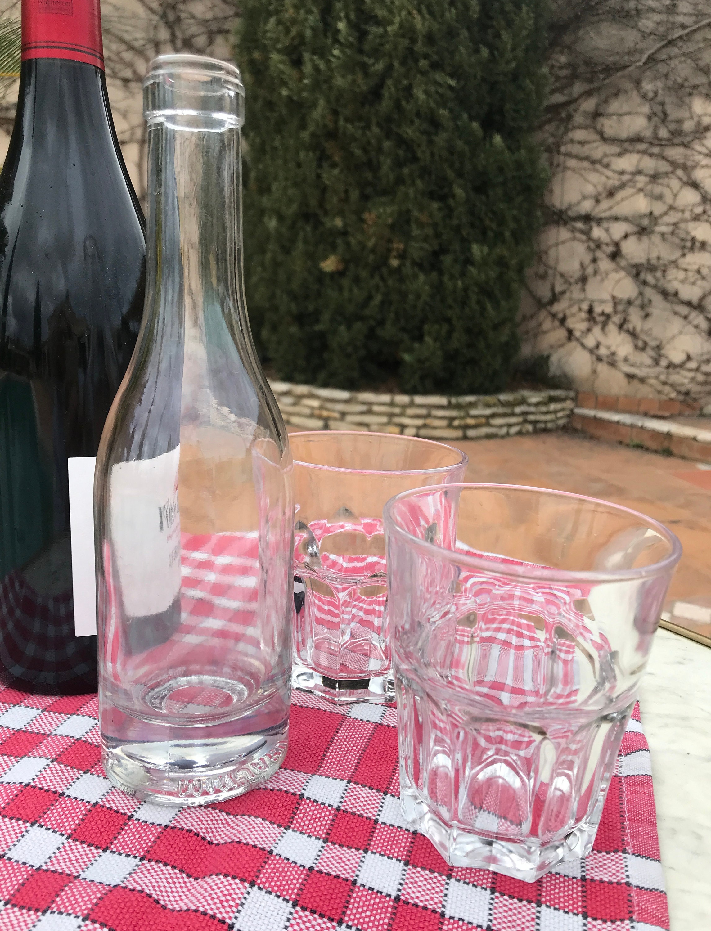 Lot 1 Pot Lyonnais 25Cl et 2 Gobelets Bistrot, Bistrot Bar Français Vintage