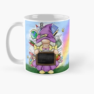 Professor gonk gnomo, obrigado, você faz do mundo um lugar melhor embrulho de caneca design de sublimação png com licença comercial