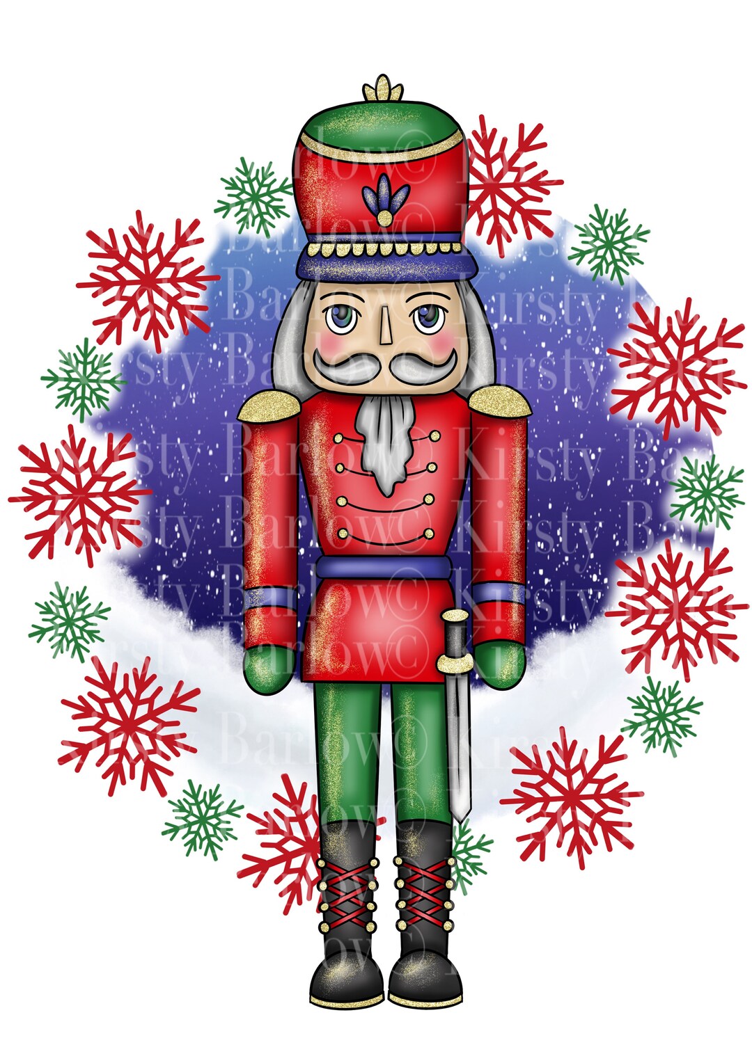 Christmas Nutcracker Png Clipart Design Bundle Png Sublimation Image