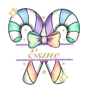 Zuckerstange Regenbogen Png Clipart Design Png Sublimationsbild Kunst sofortiger Download