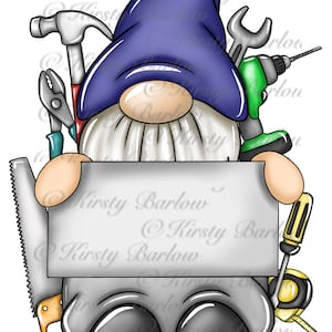 DIY gonk gnome blank plaque png clip art sublimation design png