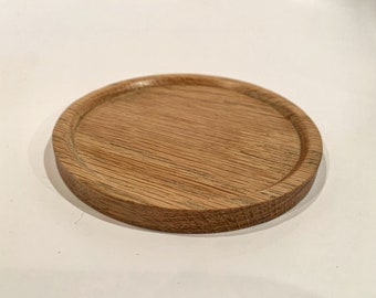 Oak Coasters / Wooden coasters / Round coasters / bar mats