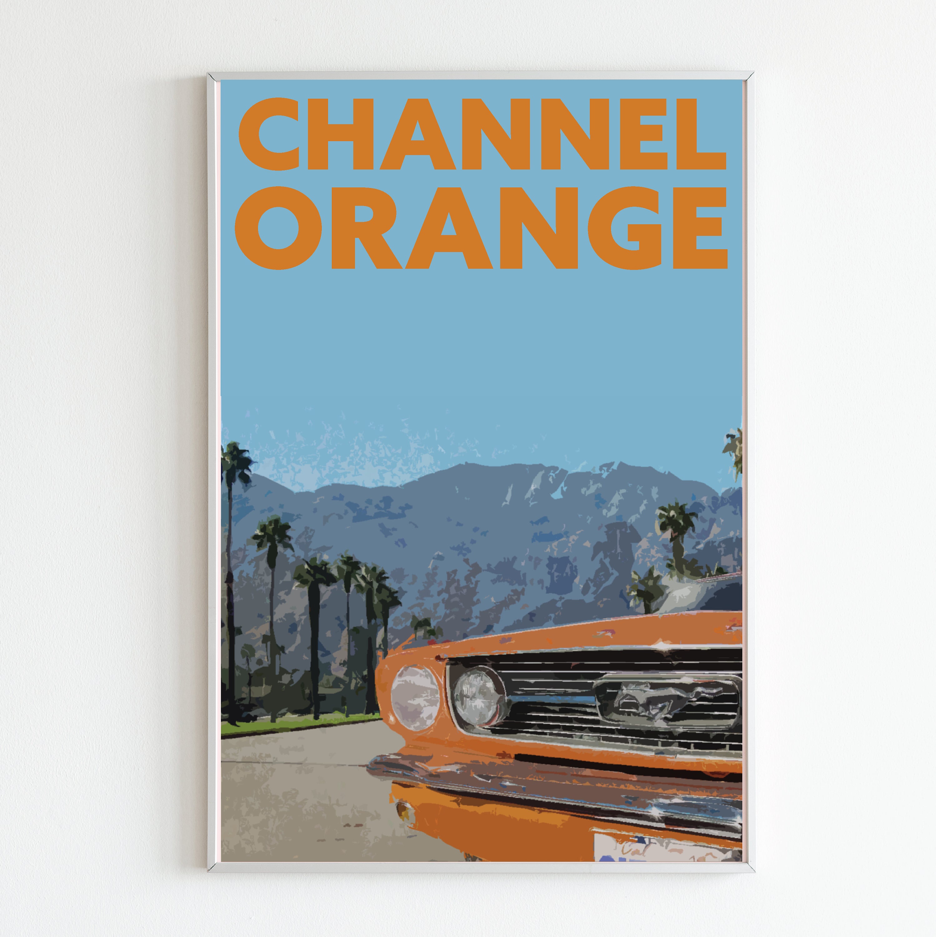 Channel Orange Poster Frank Ocean Digital Download