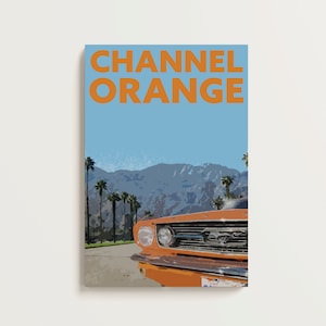 Channel Orange Poster Frank Ocean Digital Download Alternative Album Cover