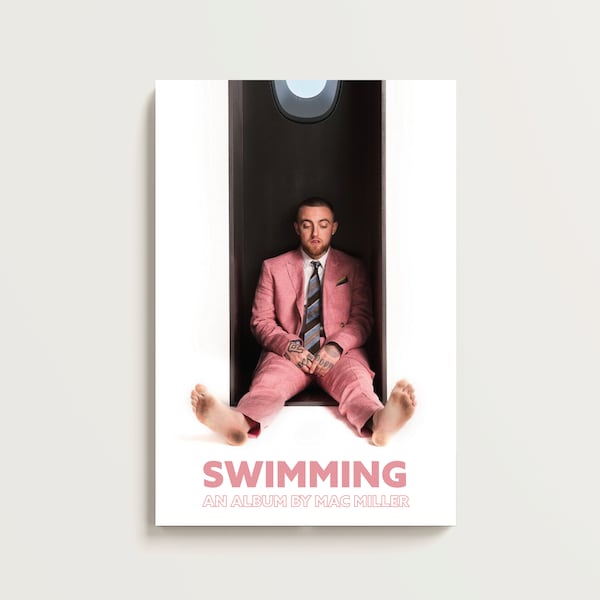 Swimming Mac Miller Album Cover Poster