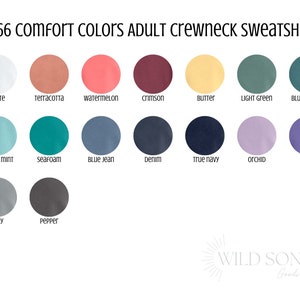 Mama Garment Dyed Comfort Colors Sweatshirt (Condensed Font)