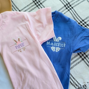 Camiseta de Pascua personalizada para niños - Camiseta de Pascua personalizada - Camiseta de Pascua para niños - Camisetas de Pascua a juego - Camisetas de Pascua
