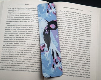 Cow Bookmark, Farm Animal Bookmark, Cow Print Bookmark, Cow Themed Gift 3d Printed Animal Bookmark, Large Textured Bookmark, Unique Bookmark