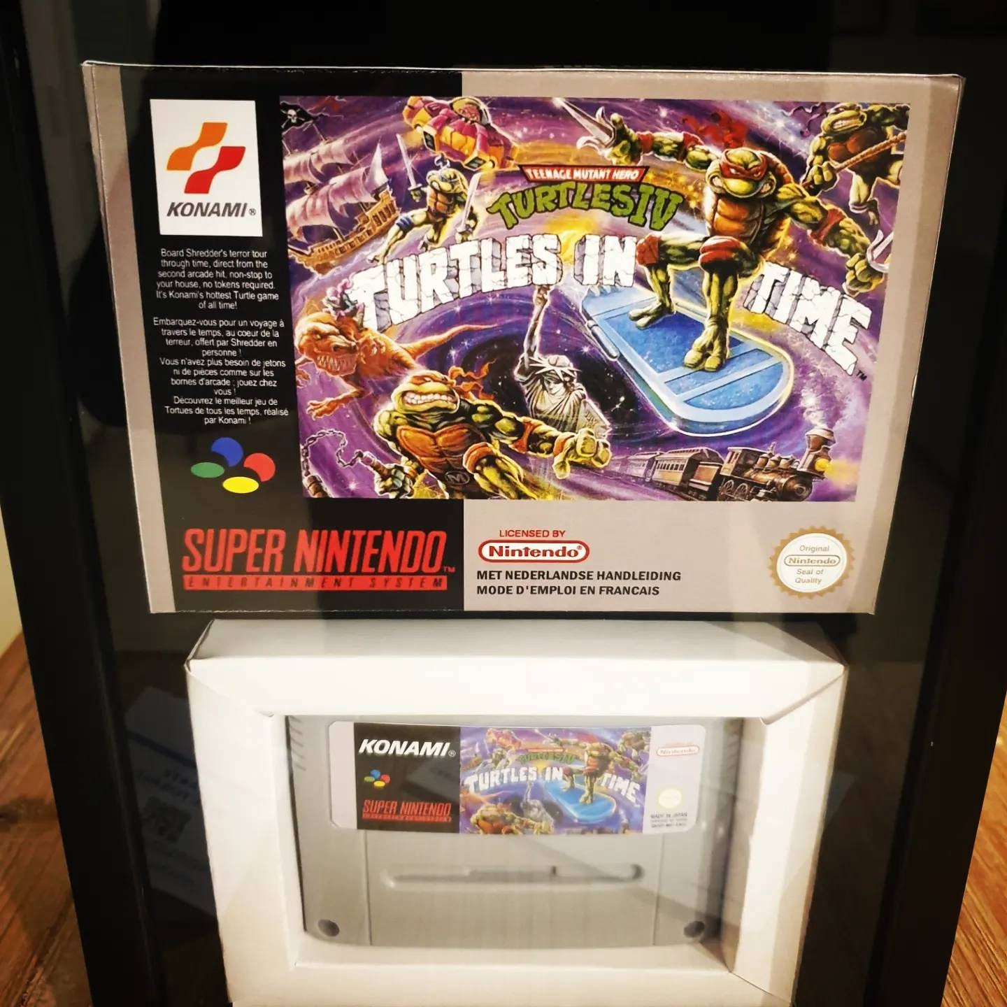 Cadre Tortue Ninja - Turtles in Time Super Nintendo