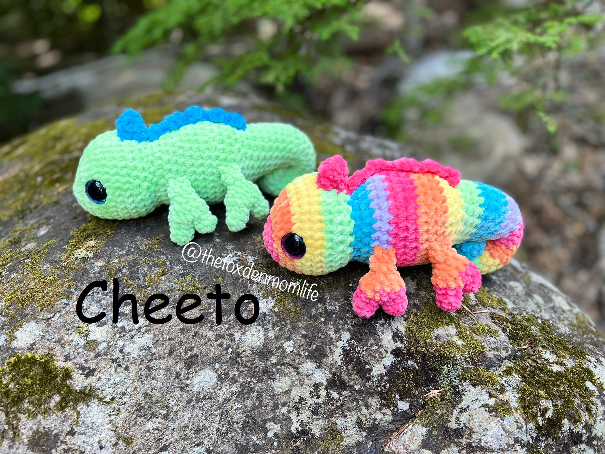 Crochet Pattern: Cheeto the Baby Chameleon