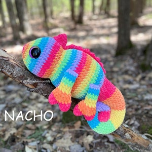 CROCHET PATTERN: Nacho the Chameleon