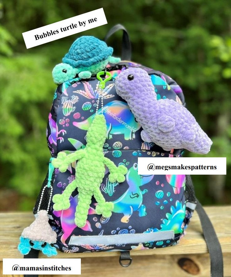 39 Lizard Crochet Patterns for Amigurumi Fans, Gifts, and Quirky Handmade Decor 29 Crochet Pattern: Basil the Pocket/Keychain Lizard