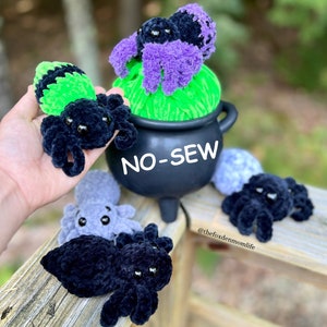 CROCHET PATTERN: Bitsy the No Sew Spider