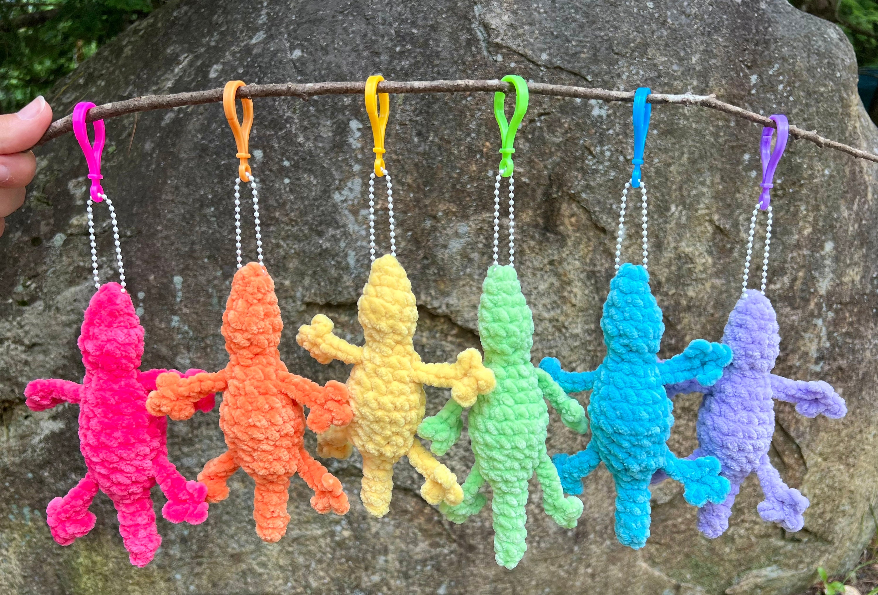 CROCHET PATTERN: Basil the No Sew Pocket/keychain Lizard Pattern - Etsy