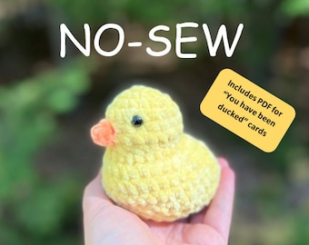 CROCHET PATTERN: Lucky the &quot;Rubber&quot; Duck