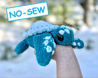 CROCHET PATTERN: Thea the No Sew Sea Turtle