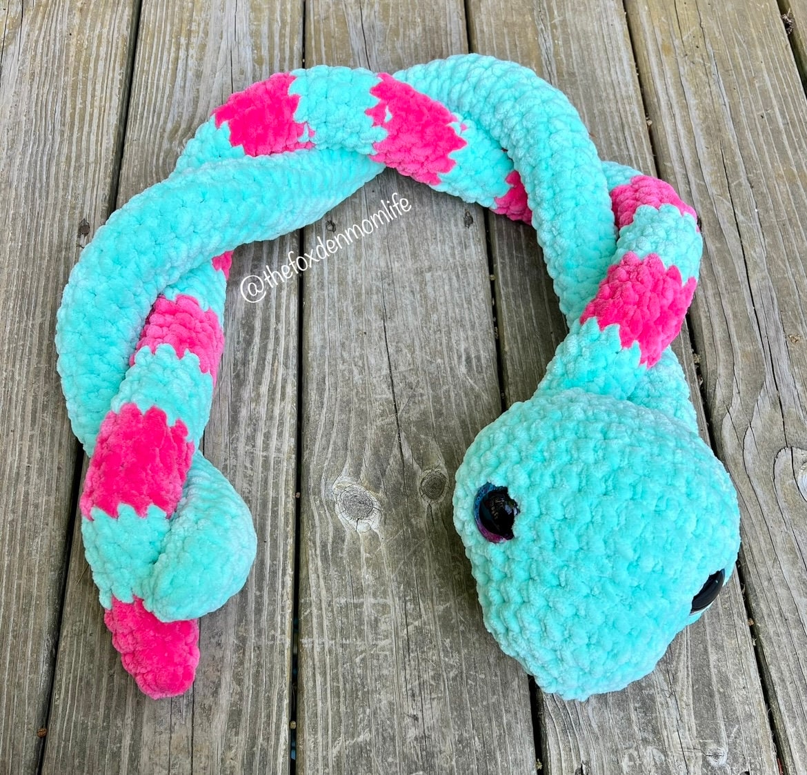 36 Snake Crochet Patterns to Stitch: Amigurumi, Plush, No-Sew, and Giftable Designs 3 Crochet Pattern: Jasmine the No-Sew Twisty Snake