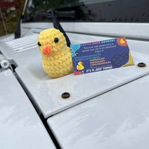 CROCHET PATTERN: Lucky the Rubber Duck image 2