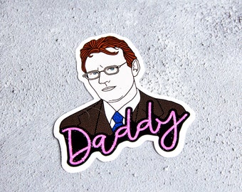 Daddy Giles Vinyl Sticker | Buffy the Vampire Slayer | Sunnydale | BtVS | Mr Pointy | Willow | Xander | Slay | Librarian | Hellmouth