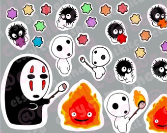 studio ghibli stickers etsy