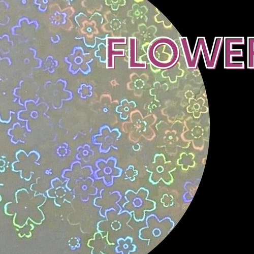 Holographic Self Adhesive Sticker Sheets A4 Size in Broken - Etsy