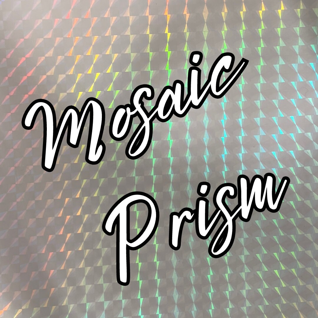 TRANSPARENT Stickers, HOLOGRAPHIC Overlay, Laminate SHEETS, Minimalist ...