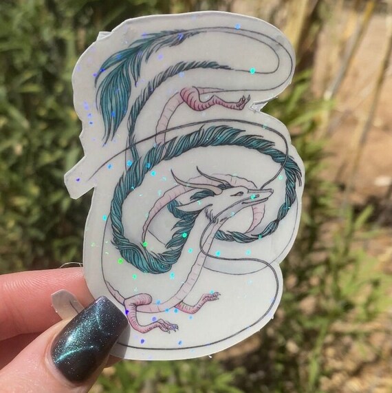 Spirited Away Haku Dragon Vinyl Decal Sticker Calcifer No Face - Etsy