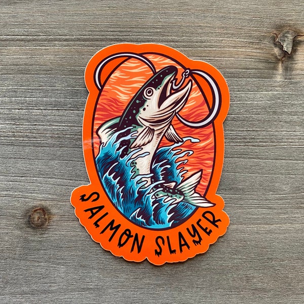 Fly Fishing Sticker Etsy