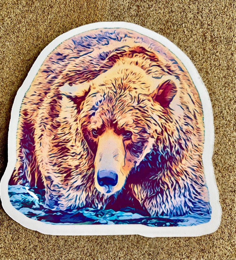 480 Otis Sticker Katmai National Park Sticker Alaska Brooks Etsy