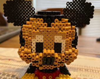 Mickey Mouse 3D Perler Beads