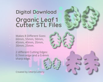 サマーボトル ポリマークレイカッター | デジタルSTLファイル | 6