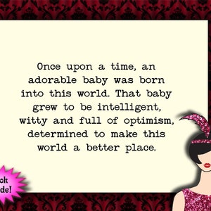 once upon a time / snarky birthday card / funny birthday card / quirky card / snarky birthday card for friend or family / sarcastic card