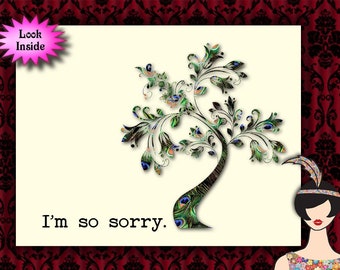 I'm so sorry // sorry for your loss greeting card, sympathy card, pet sympathy card, dog sympathy card, cat sympathy card