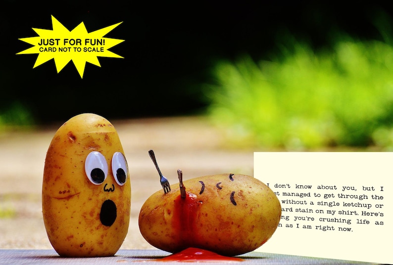 Crushing Life // Unique Birthday Card Snarky Humor Sarcastic Etsy