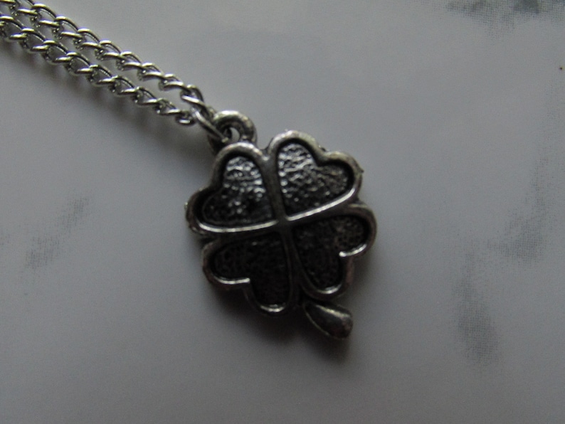 Four Leaf Clover Necklaces. - Etsy