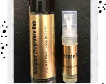 DFH Version of Clive Christian 1872 Fragrance Body Oil 10ml Roll-On 2ml Spray Combo Men