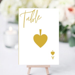Tafelnummers, Casinotafelnummers, Speelkaartentafelnummers, Bruiloftstafelnummers, Feesttafelnummers