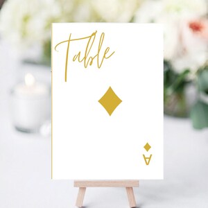 Tafelnummers, Casinotafelnummers, Speelkaarten Tafelnummers, Bruiloftstafelnummers, Feesttafelnummers, Diamanten Speelkaarten