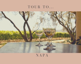 Couples Napa Valley Travel Guide: 5-Day Luxury Romantic Getaway in California Wine Country - Digital Download
