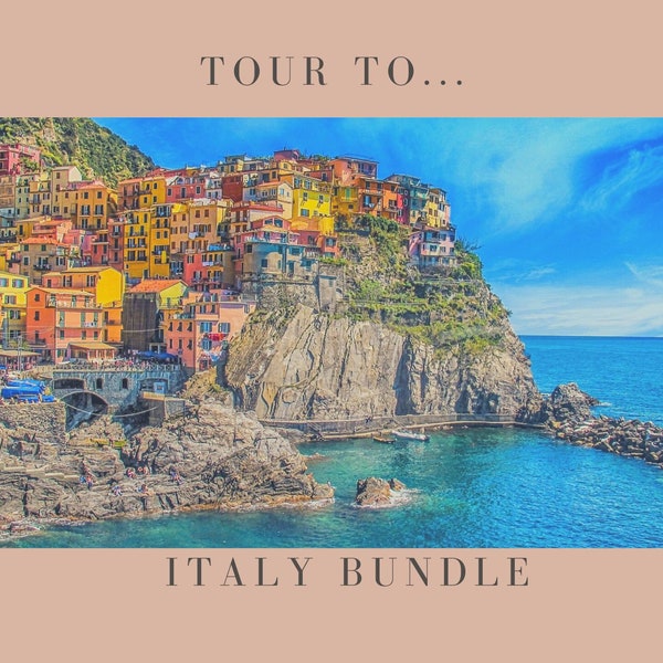 Italy Travel Guide- Bundle Rome travel guide, Florence travel guide, Positano travel guide, Tuscany travel guide, Europe travel guide