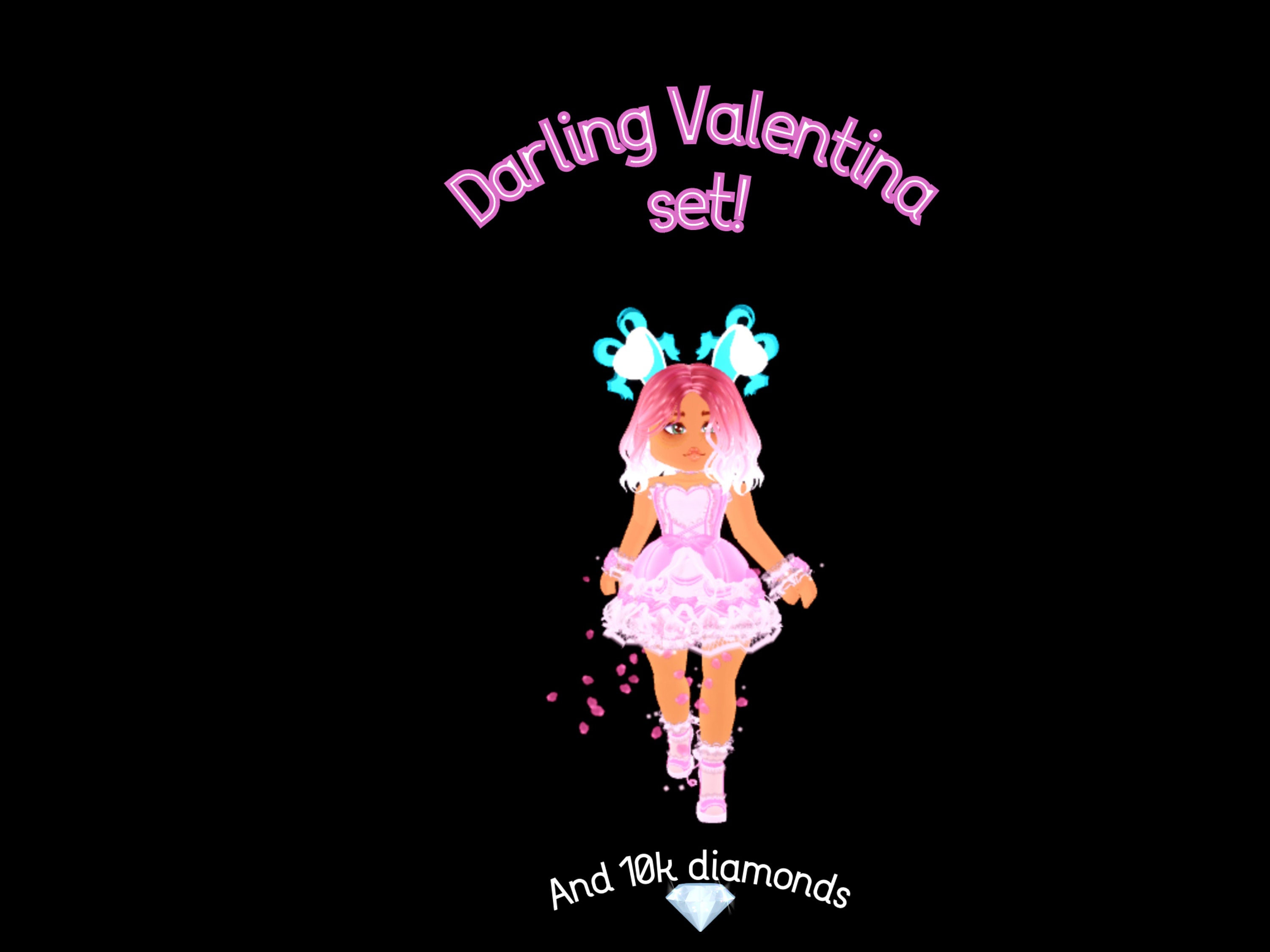 Darling Valentina Set 10k Diamonds Etsy