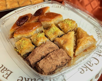 Baklava Sampler Box (walnut, coconut, pistachio, peanut butter)