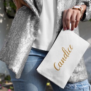 Personalized Makeup or Travel Pouch | Personalized or Monogrammed Toiletry and Cosmetic Case