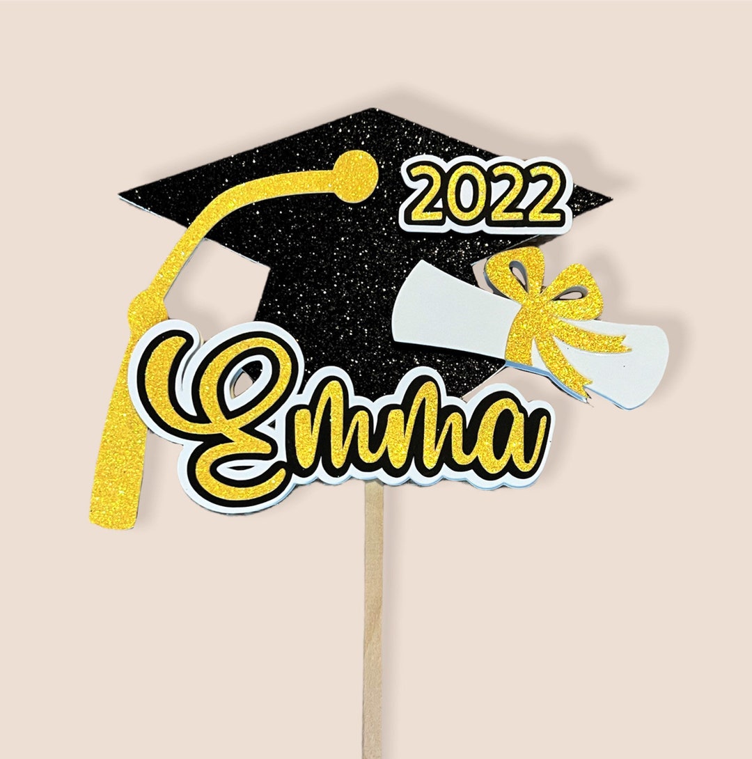 Graduation Party Cake Topper - Etsy
