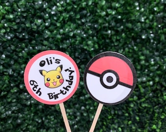 Character Themed Cupcake Toppers