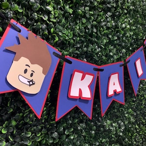 Character Themed Party Banners