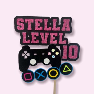 Gamer Cake Topper